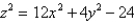 <strong>Reduce the equation to one of the standard forms. </strong> A) B) C) D) E)