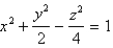 <strong>Reduce the equation to one of the standard forms. </strong> A) B) C) D) E)