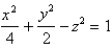 <strong>Reduce the equation to one of the standard forms. </strong> A) B) C) D) E)