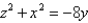 <strong>Find an equation for the surface consisting of all points that are equidistant from the point and the plane </strong> A) B) C) D) E)
