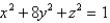 <strong>Find an equation for the surface consisting of all points that are equidistant from the point and the plane </strong> A) B) C) D) E)