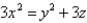 <strong>Find an equation for the surface consisting of all points P for which the distance from P to the x-axis is times the distance from P to the yz-plane.</strong> A) B) C) D) E)