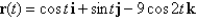 <strong>Find a vector function that represents the curve of intersection of the two surfaces: The circular cylinder and the parabolic cylinder </strong> A) B) C) D) E)