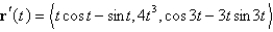 <strong>Find the derivative of the vector function. </strong> A) B) C) D) E)