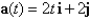 <strong>Find the acceleration of a particle with the following position function. </strong> A) B) C) D) E)