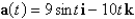 <strong>Find the acceleration of a particle with the given position function. </strong> A) B) C) D) E)