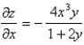 <strong>Use implicit differentiation to find </strong> A) B) C) D)