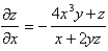 <strong>Use implicit differentiation to find </strong> A) B) C) D)