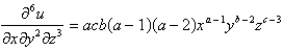 <strong>Find the indicated partial derivative. </strong> A) B) C) D) E)