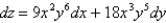 <strong>Find the differential of the function </strong> A) B) C) D)