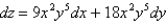 <strong>Find the differential of the function </strong> A) B) C) D)