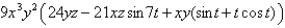 <strong>Use the Chain Rule to find </strong> A) B) C) D)
