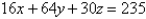 <strong>Find the equation of the normal line to the given surface at the specified point. </strong> A) B) C) D) E)