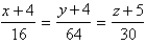 <strong>Find the equation of the normal line to the given surface at the specified point. </strong> A) B) C) D) E)