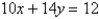 <strong>If use the gradient vector to find the tangent line to the level curve at the point </strong> A) B) C) D) E)