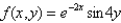 <strong>Find and classify the relative extrema and saddle points of the function for and </strong> A) Relative maximum B) Saddle point C) Relative minimum D) None