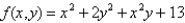 Find and classify the relative extrema and saddle points of the function
