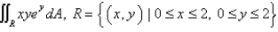 Calculate the double integral.Round your answer to two decimal places.