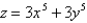 <strong>Find the volume under and above the region bounded by and </strong> A) B) C) D) E)