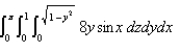<strong>Calculate the iterated integral. </strong> A) B) 8 C) D) E) None of these