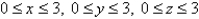 Find the mass of the solid E,if E is the cube given by and the density function is