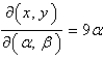 <strong>Find the Jacobian of the transformation. </strong> A) B) C) D) E)