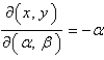 <strong>Find the Jacobian of the transformation. </strong> A) B) C) D) E)