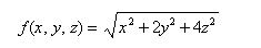 <strong>Find the gradient vector field of f. </strong> A) B) C) D) E) None of these