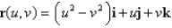 Find an equation of the tangent plane to the parametric surface represented by r at the specified point. ;