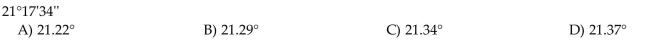 Convert the angle to a decimal in degrees. Round the answer to two decimal places.