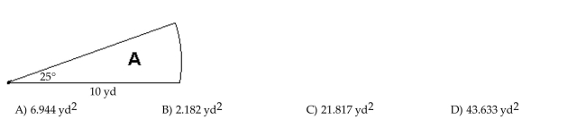 Find the area A. Round the answer to three decimal places.