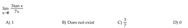 Find the limit algebraically.