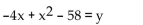 <strong>Determine whether the equation defines y as a function of x. </strong> A) function B) not a function
