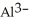 <strong>The ion of aluminum is ________.</strong> A)   B)   C)   D)   E)   <div style=padding-top: 35px> 