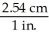 <strong>Which of the following setups would convert centimeters to feet?</strong> A)cm × × B)cm × × C)cm × × D)cm × × E)cm × ×