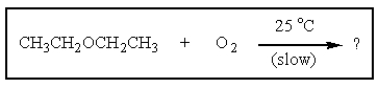 <strong>What would be the product of the following reaction? </strong> A) CO<sub>2</sub> + H<sub>2</sub>O B) C) D) E)