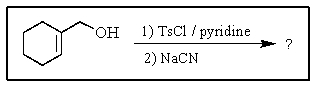 <strong>What is the product of the following reaction? </strong> A) <sup> </sup> B) C) D) E)