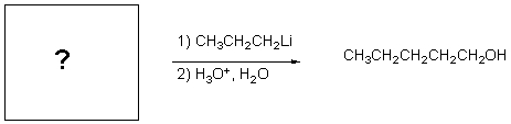 <strong>For the transformations below,what is the structure of the starting material? </strong> A) CH<sub>3</sub>CH<sub>2</sub>OH B) C) D) E) None of the above.