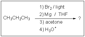 <strong>What is the major product of the following reaction? </strong> A) <sup> </sup> B) C) D) E)