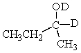 <strong>What would be the expected product for the following reaction? </strong> A) B) C) D) CH<sub>3</sub>CH<sub>2</sub>CD<sub>2</sub>CH<sub>3</sub> E)