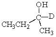 <strong>What would be the expected product for the following reaction? </strong> A) B) C) D) CH<sub>3</sub>CH<sub>2</sub>CD<sub>2</sub>CH<sub>3</sub> E)