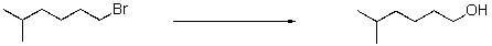 <strong>Which of these reagents will best accomplish the transformation below? </strong> A) NaOH,H<sub>2</sub>O B) C) D) E) None of the above.