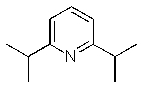 <strong>Which of the following is the least nucleophilic base?</strong> A) (CH<sub>3</sub>CH<sub>2</sub>)<sub>3</sub>N B) C) D) E)