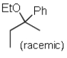 <strong>Predict the major product of the following S<sub>N</sub>1 reaction: </strong> A) B) C) D) E)