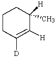 <strong>Predict the product of reaction of the following deuterated compound. </strong> A) B) C) D) E)