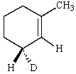 <strong>Predict the product of reaction of the following deuterated compound. </strong> A) B) C) D) E)