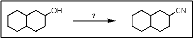 <strong>What reactants are required to achieve the following transformation? </strong> A) B) C) D) E) None of the above.