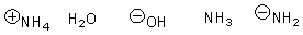 <strong>Arrange the following in order of increasing nucleophilicity. </strong> A) B) C) D) E)