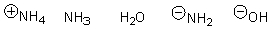 <strong>Arrange the following in order of increasing nucleophilicity. </strong> A) B) C) D) E)