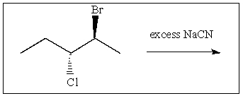 <strong>What is the correct stereochemistry of the product of the following reaction: </strong> A) 3R,4S B) 2S,3R C) 2R,3S D) 2R,3R E) 3R,4R